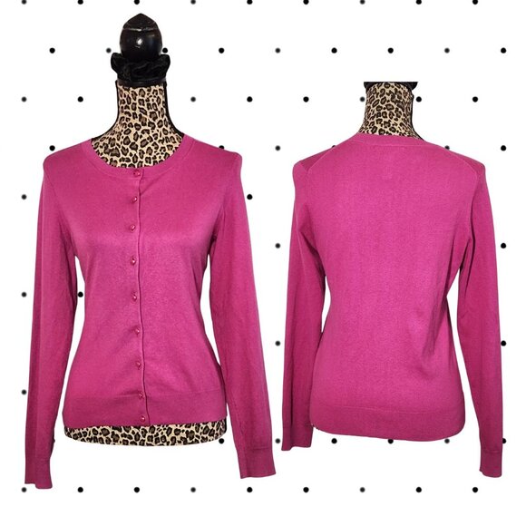 Orchid colored Cardigan, like new - Picture 1 of 3